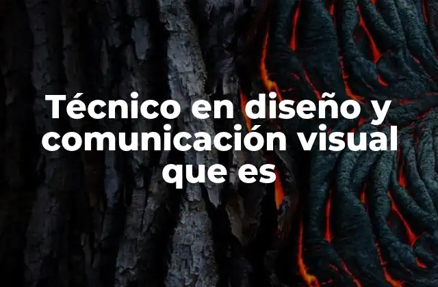 Técnico en Diseño y Comunicación Visual que es 2 El rol del técnico en el mundo de la comunicación visual
