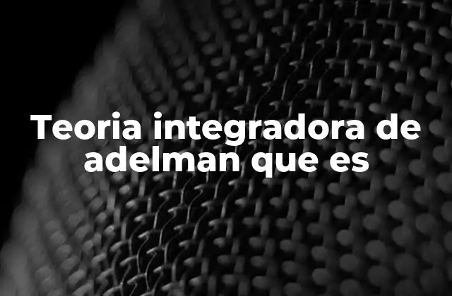 El papel de la industrialización en la teoría de Adelman