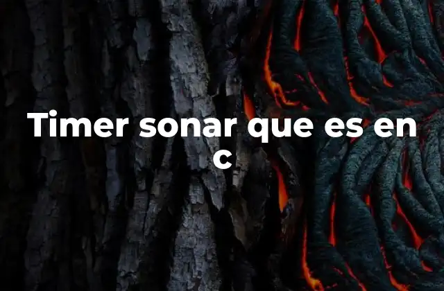 La importancia de los temporizadores en la programación en C