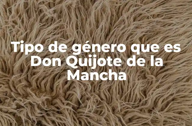 Tipo de Género que es Don Quijote de la Mancha 2 El género literario de Don Quijote como reflejo de la sociedad de su tiempo