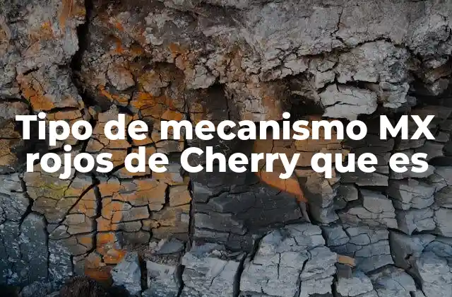 Ventajas de los interruptores Cherry MX rojos