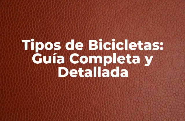 ¿Qué es una Bicicleta de Ruta?