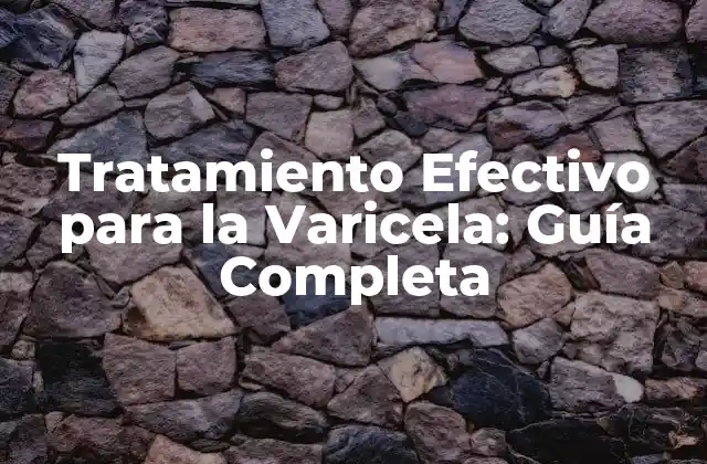 Tratamiento Efectivo para la Varicela: Guía Completa 2 Causas y Síntomas de la Varicela