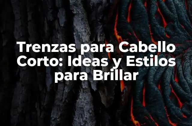 Trenzas para Cabello Corto: Ideas y Estilos para Brillar