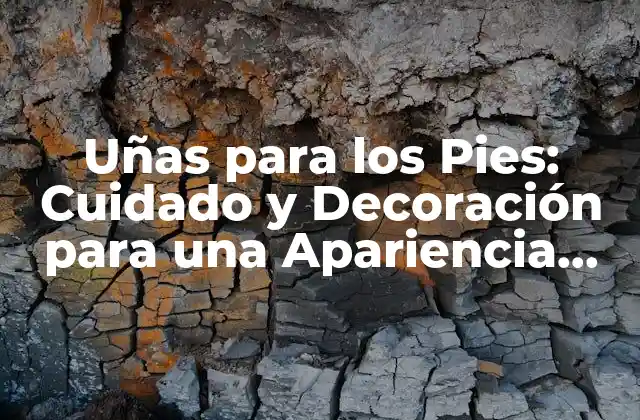 Uñas para los Pies: Cuidado y Decoración para una Apariencia Impecable