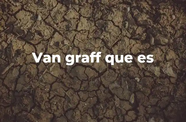 Van Graff que es