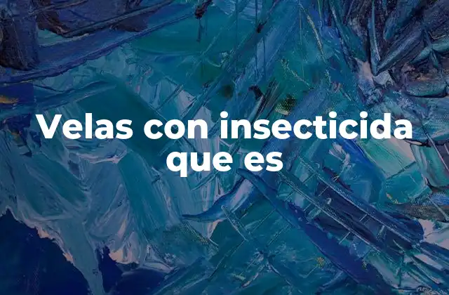 Cómo funcionan las velas repelentes de insectos