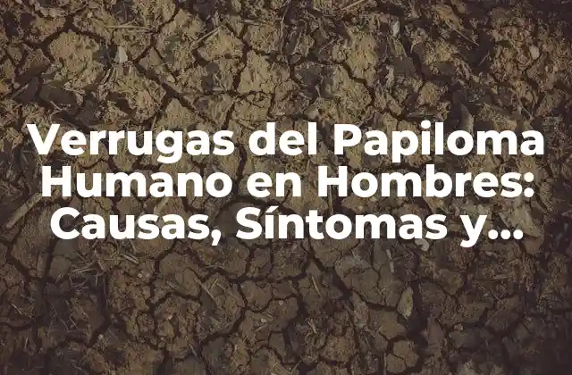 Verrugas Del Papiloma Humano en Hombres: Causas, Síntomas y Tratamiento
