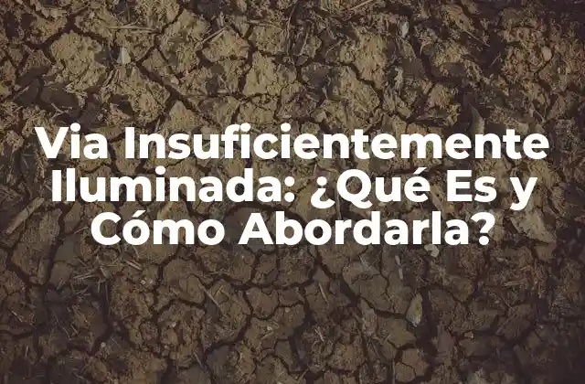 Via Insuficientemente Iluminada: ¿qué es y Cómo Abordarla?