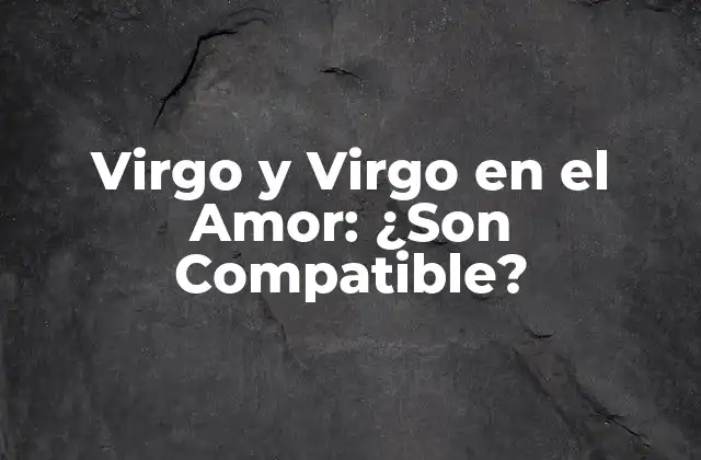 Características de Virgo en el Amor
