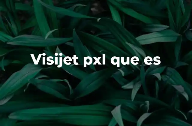 Visijet Pxl que es