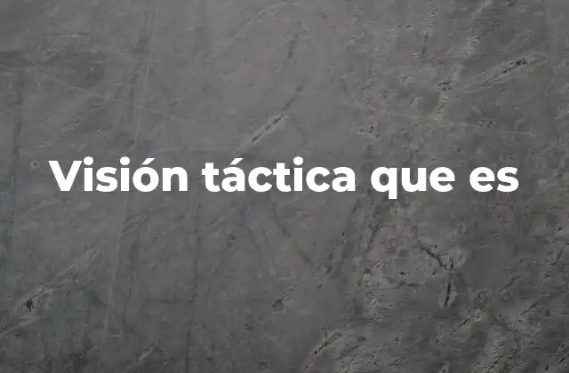 La importancia de la planificación orientada a objetivos inmediatos