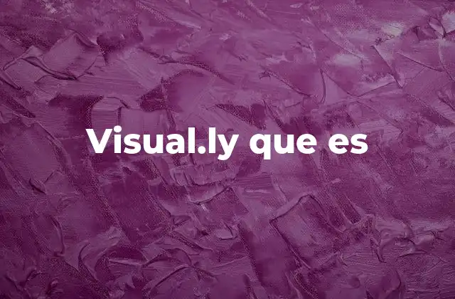 Visual.ly que es