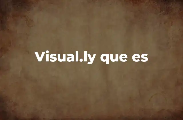 Visual.ly que es