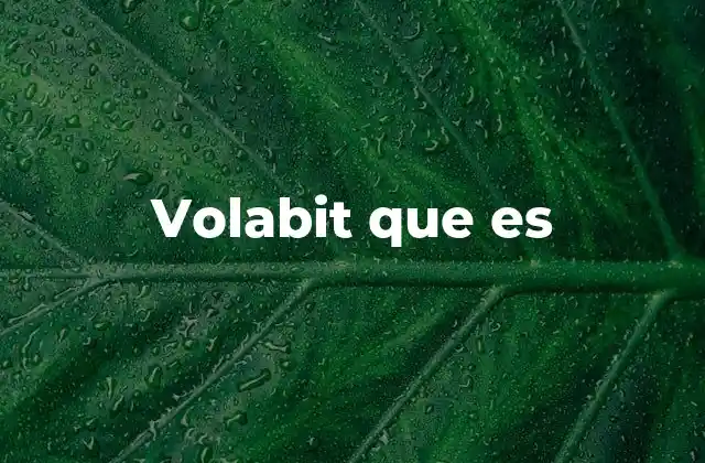 Volabit que es