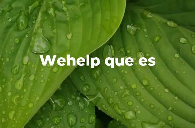 Cómo funciona el modelo colaborativo de wehelp