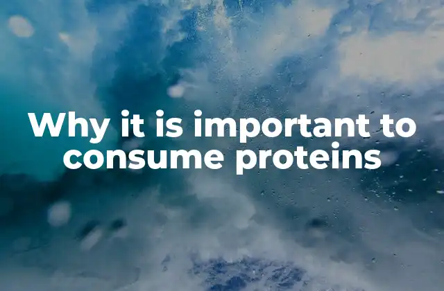 The role of proteins in health and development