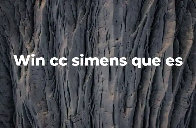 Win Cc Simens que es 2 La importancia de los sistemas de visualización en la industria