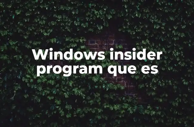 Cómo funciona el acceso a versiones beta de Windows