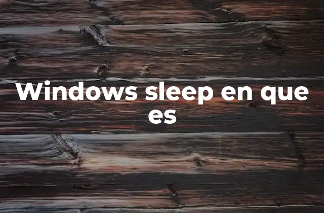 Cómo el modo sleep mejora la eficiencia energética
