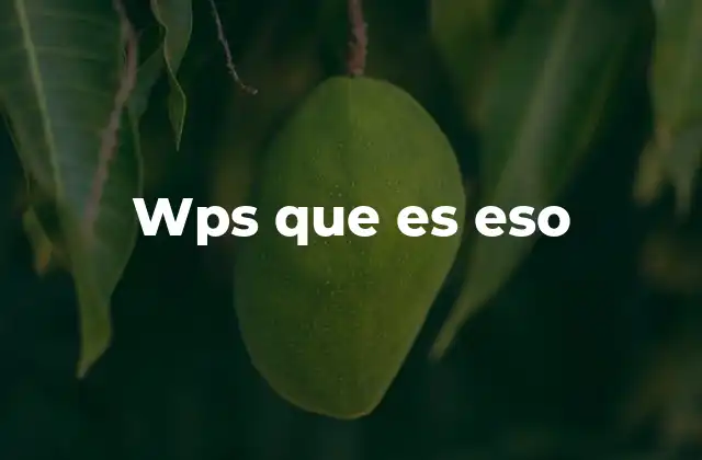 La importancia de WPS en la conectividad moderna