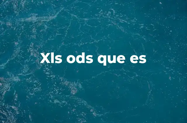 Formatos de hojas de cálculo: una visión general