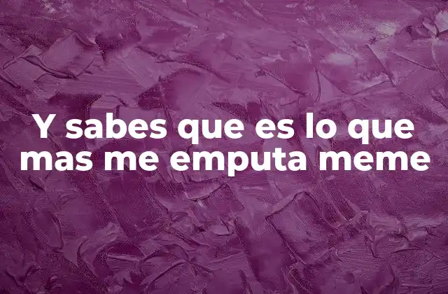 Y Sabes que es Lo que mas Me Emputa Meme 2 El uso del meme en la cultura digital contemporánea