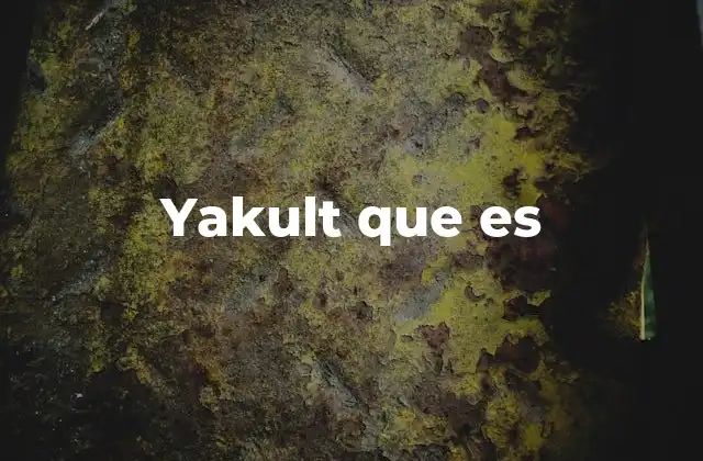 Yakult que es 2 El impacto de Yakult en la salud digestiva