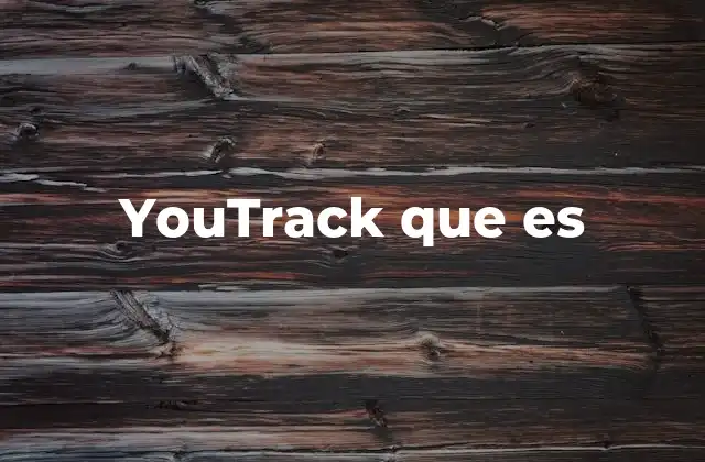 Youtrack que es