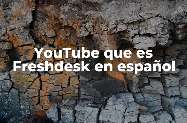 Youtube que es Freshdesk en Español