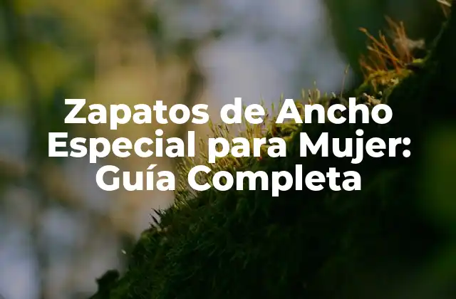 Zapatos de Ancho Especial para Mujer: Guía Completa 2 ¿Cuáles son los problemas comunes de los pies que requieren zapatos de ancho especial?
